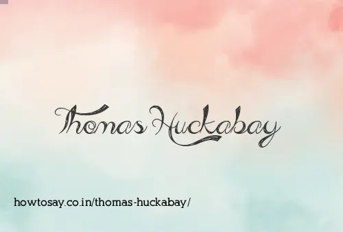 Thomas Huckabay