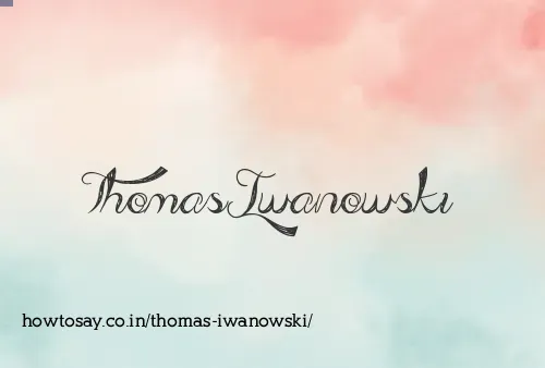 Thomas Iwanowski