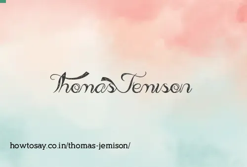 Thomas Jemison