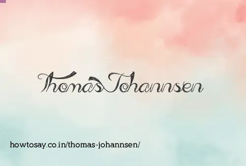 Thomas Johannsen