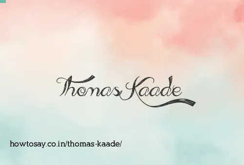 Thomas Kaade
