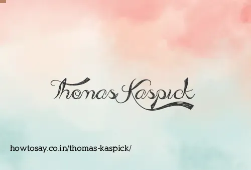 Thomas Kaspick