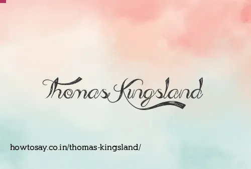Thomas Kingsland