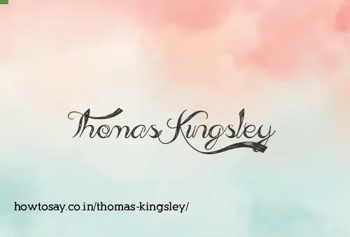 Thomas Kingsley