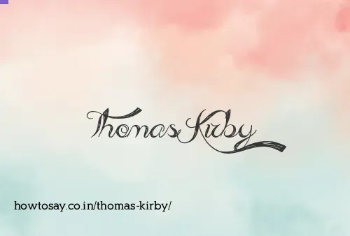 Thomas Kirby