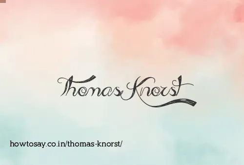 Thomas Knorst