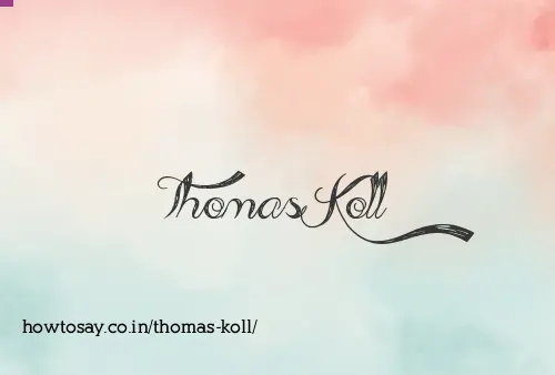 Thomas Koll