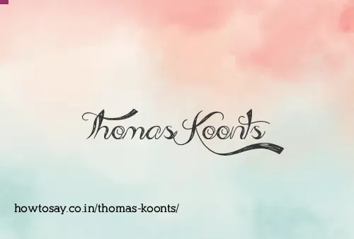Thomas Koonts