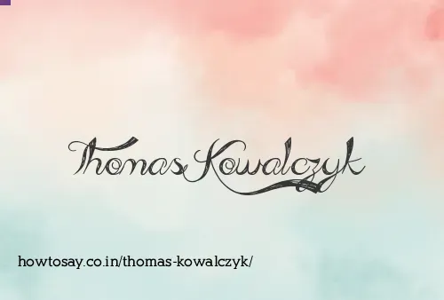 Thomas Kowalczyk