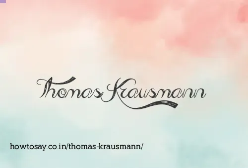 Thomas Krausmann