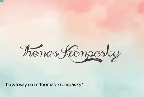 Thomas Krempasky