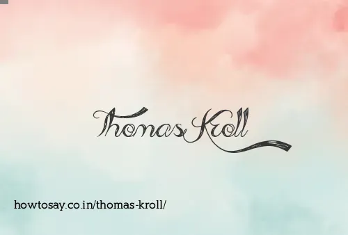 Thomas Kroll