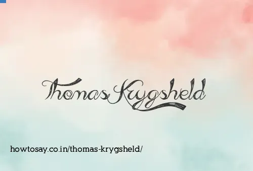 Thomas Krygsheld
