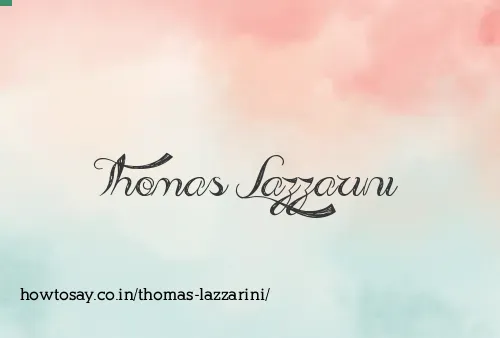 Thomas Lazzarini