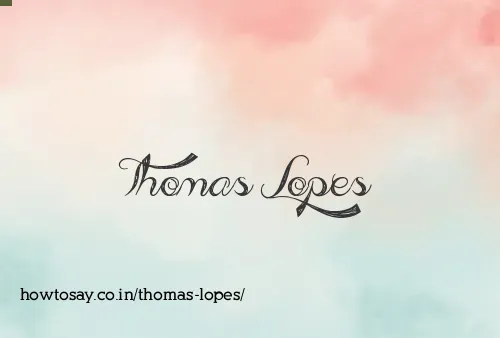 Thomas Lopes