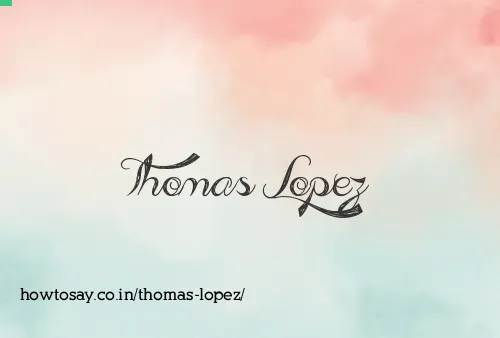 Thomas Lopez