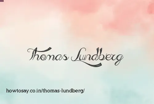 Thomas Lundberg