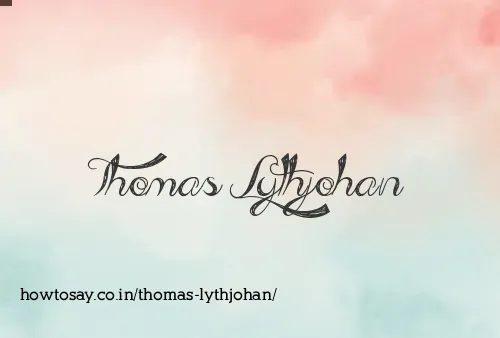 Thomas Lythjohan