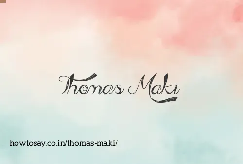 Thomas Maki