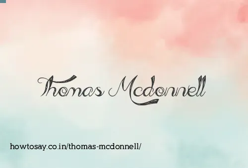 Thomas Mcdonnell