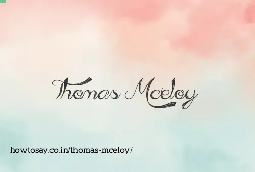 Thomas Mceloy