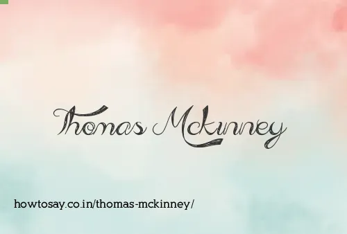 Thomas Mckinney
