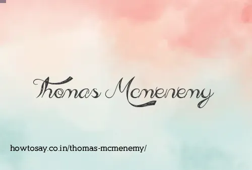 Thomas Mcmenemy