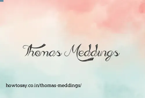 Thomas Meddings
