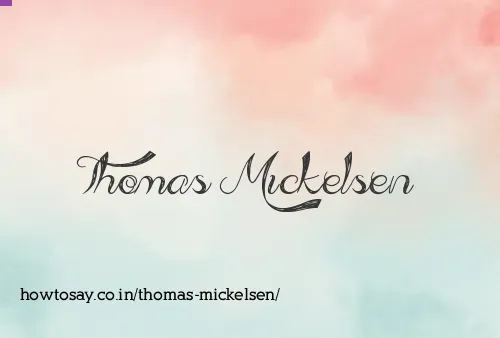 Thomas Mickelsen