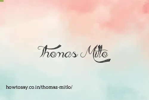 Thomas Mitlo