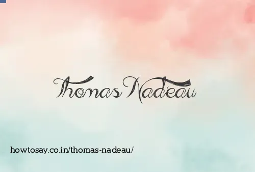 Thomas Nadeau