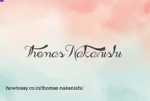 Thomas Nakanishi
