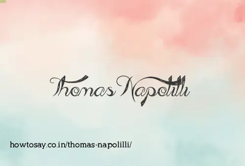 Thomas Napolilli