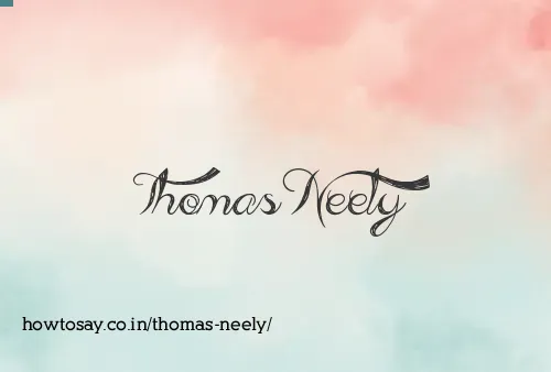Thomas Neely