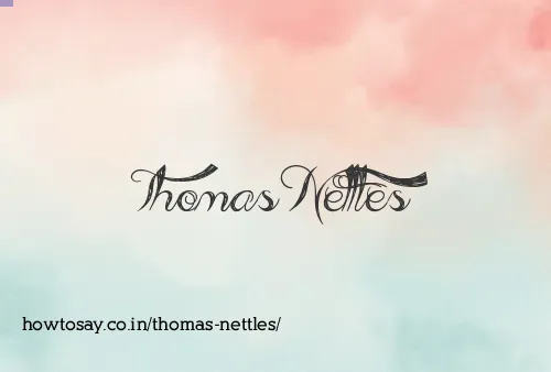 Thomas Nettles