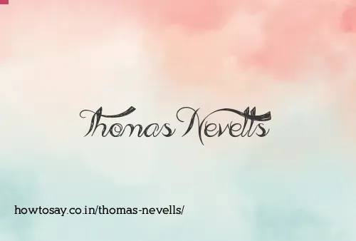 Thomas Nevells