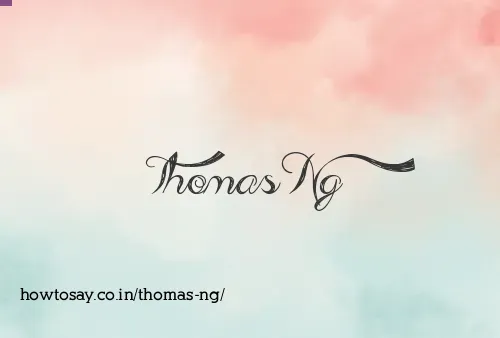 Thomas Ng