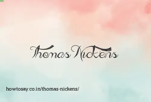 Thomas Nickens