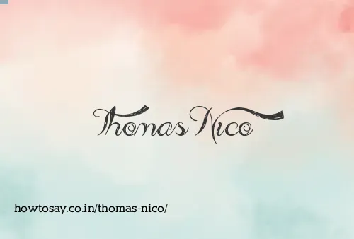 Thomas Nico
