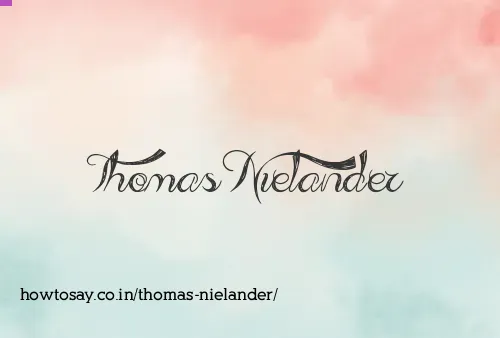 Thomas Nielander