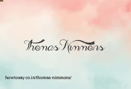 Thomas Nimmons