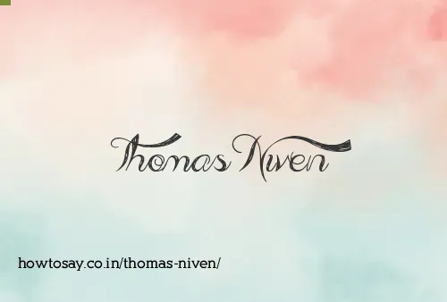 Thomas Niven