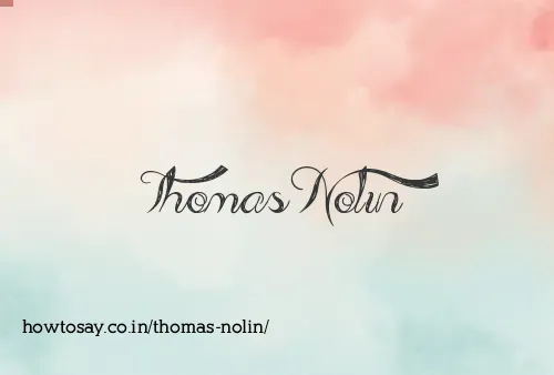 Thomas Nolin