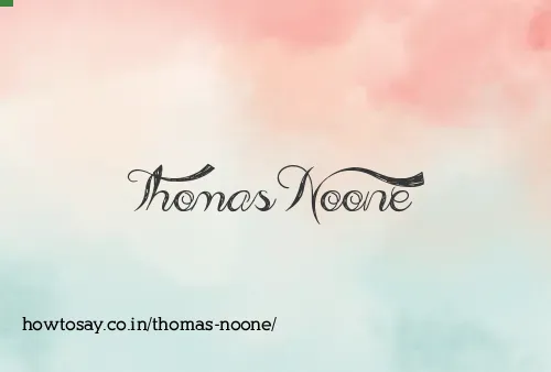 Thomas Noone