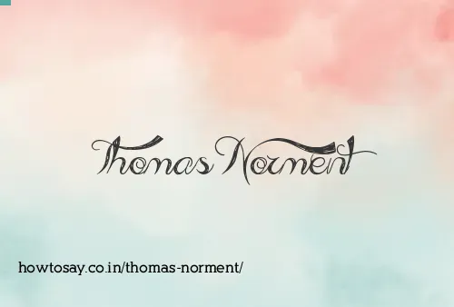 Thomas Norment