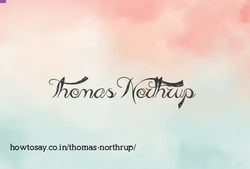 Thomas Northrup