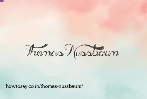 Thomas Nussbaum