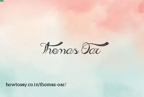 Thomas Oar