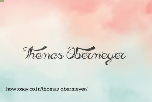 Thomas Obermeyer