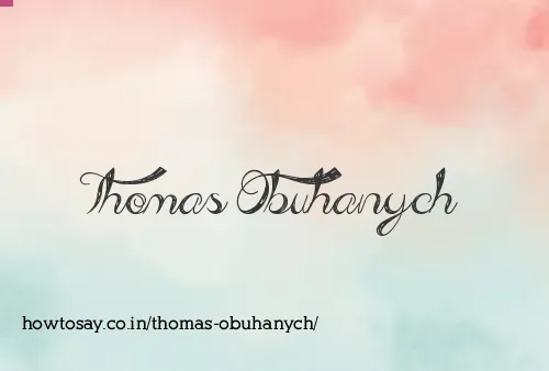Thomas Obuhanych